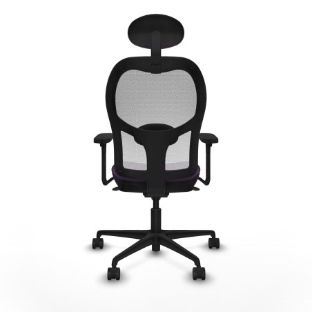 Chaise de Bureau avec Appui-tête Piqueras y Crespo 3D036N1 Violet
