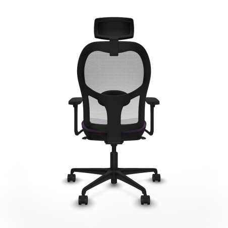 Office Chair with Headrest Piqueras y Crespo 3D036N2 Purple
