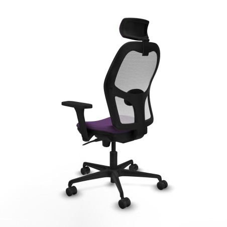 Office Chair with Headrest Piqueras y Crespo 3D036N2 Purple