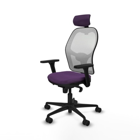 Office Chair with Headrest Piqueras y Crespo 3D036N2 Purple