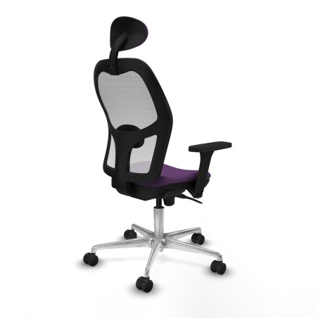 Chaise de Bureau avec Appui-tête Piqueras y Crespo 3D086N1 Violet