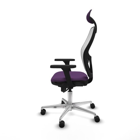 Sedia Ufficio con Poggiatesta Piqueras y Crespo 3D086N1 Viola