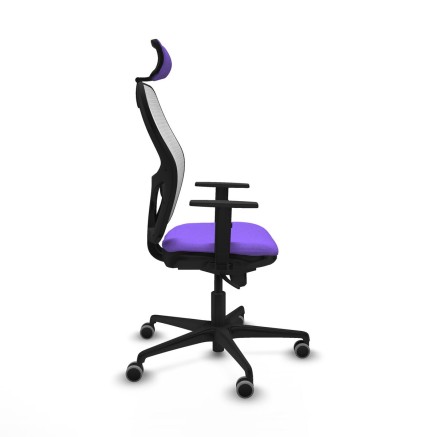 Chaise de Bureau avec Appui-tête Piqueras y Crespo 1D036G2 Lila 2