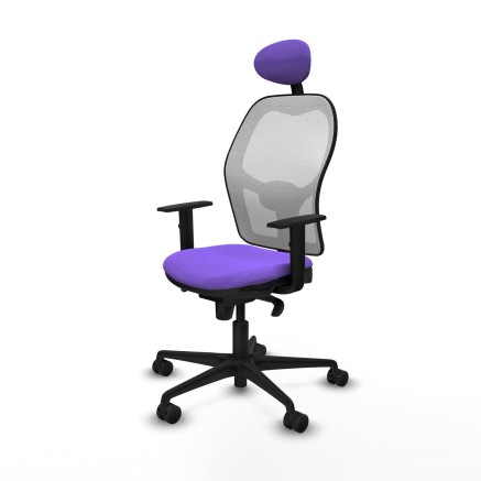 Chaise de Bureau avec Appui-tête Jorquera Piqueras y Crespo 1D036N1 L 2