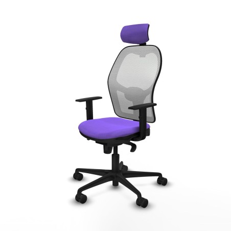 Office Chair with Headrest Piqueras y Crespo 1D036N2 Lilac