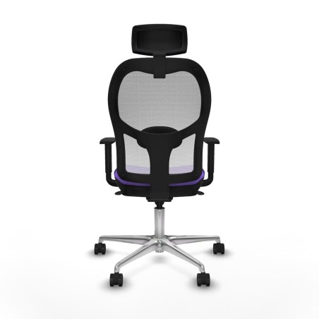 Office Chair with Headrest Piqueras y Crespo 1D086N2 Lilac