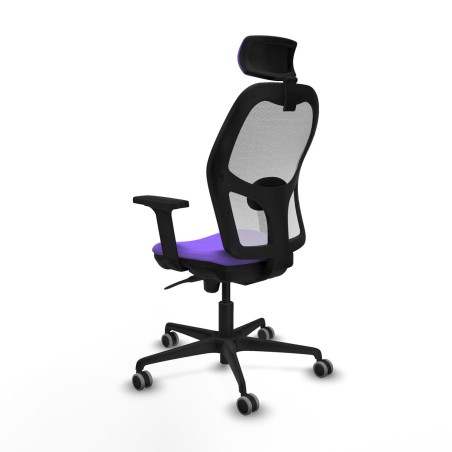 Sedia Ufficio con Poggiatesta Piqueras y Crespo 2D036G2 Lilla