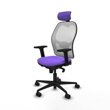 Office Chair with Headrest Piqueras y Crespo 2D036N2 Lilac