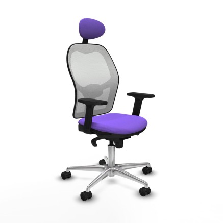 Bürostuhl mit Kopfstütze Piqueras y Crespo 2D086N1 Lila