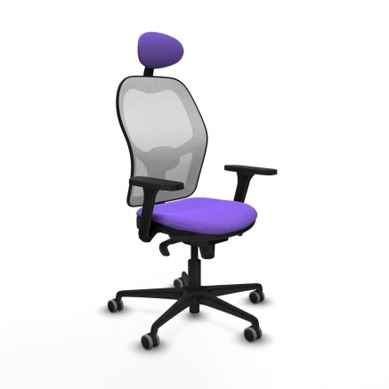 Bürostuhl mit Kopfstütze Jorquera Piqueras y Crespo 3D036G1 Lila