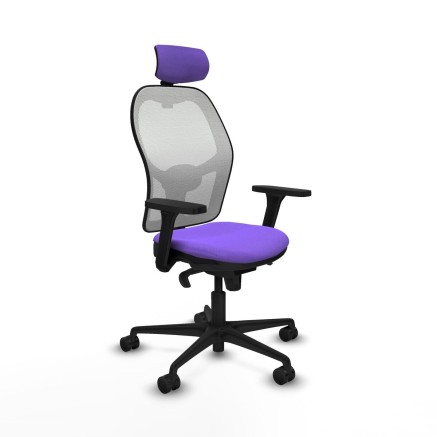 Bürostuhl mit Kopfstütze Jorquera Piqueras y Crespo 3D036N2 Lila