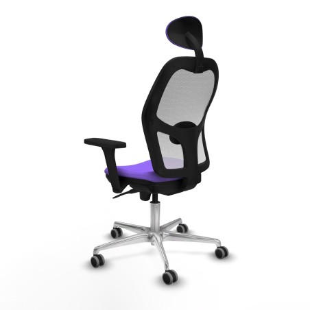 Sedia Ufficio con Poggiatesta Jorquera Piqueras y Crespo 3D086G1 Lilla