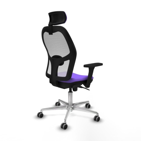 Sedia Ufficio con Poggiatesta Jorquera Piqueras y Crespo 3D086G2 Lilla