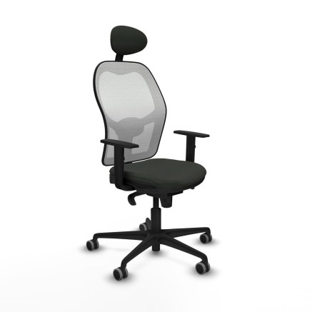 Chaise de Bureau avec Appui-tête Jorquera Piqueras y Crespo 1D036G1 N