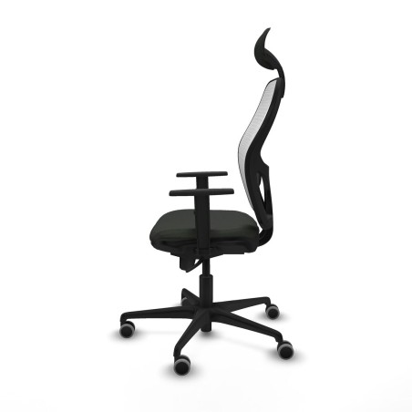 Sedia Ufficio con Poggiatesta Jorquera Piqueras y Crespo 1D036G1 Nero