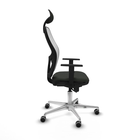 Bürostuhl mit Kopfstütze Jorquera Piqueras y Crespo 1D086G1 Schwarz