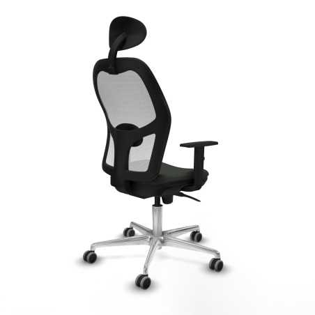 Bürostuhl mit Kopfstütze Jorquera Piqueras y Crespo 1D086G1 Schwarz