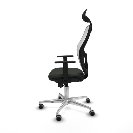 Sedia Ufficio con Poggiatesta Jorquera Piqueras y Crespo 1D086G1 Nero
