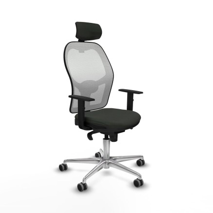 Chaise de Bureau Piqueras y Crespo 1D086G2 Noir