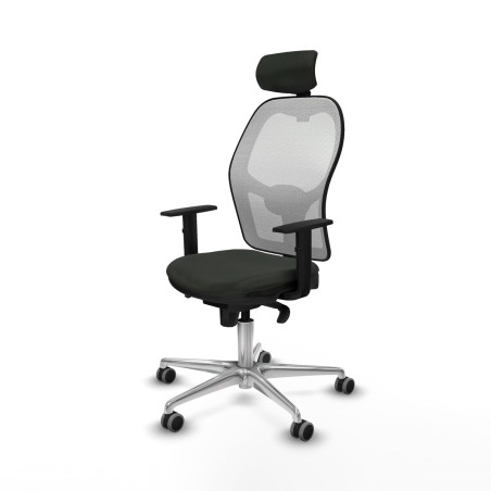 Chaise de Bureau Piqueras y Crespo 1D086G2 Noir