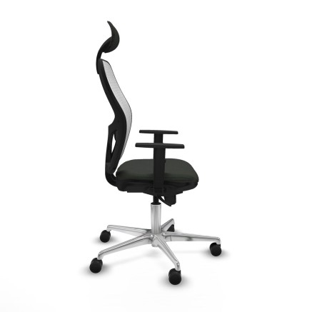 Bürostuhl mit Kopfstütze Jorquera Piqueras y Crespo 1D086N1 Schwarz 2