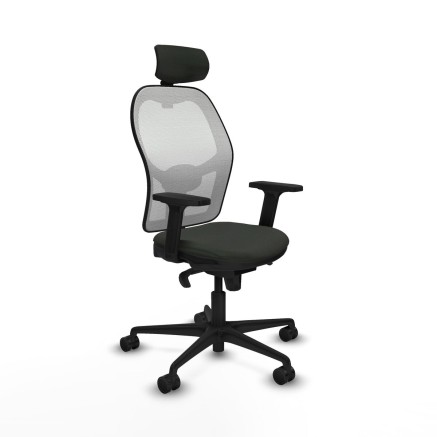 Chaise de Bureau avec Appui-tête Jorquera Piqueras y Crespo 2D036N2 N