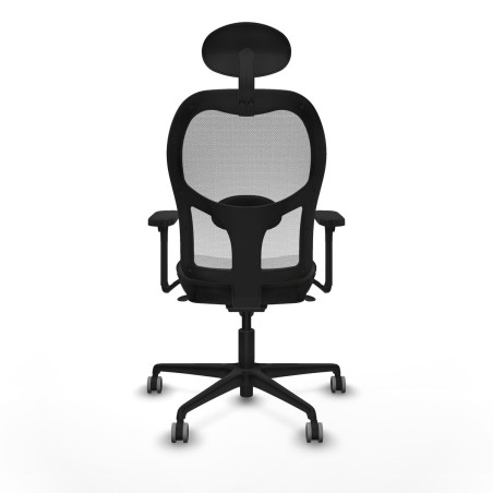 Office Chair with Headrest Jorquera Piqueras y Crespo 3D036G1 Black