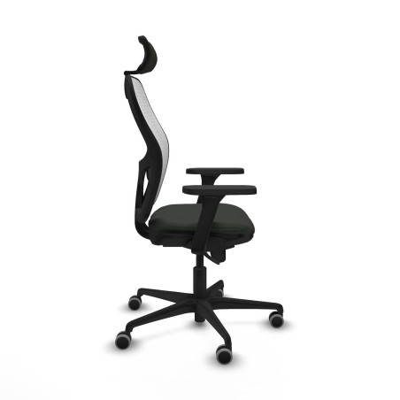 Office Chair with Headrest Jorquera Piqueras y Crespo 3D036G2 Black