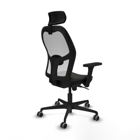 Bürostuhl mit Kopfstütze Jorquera Piqueras y Crespo 3D036G2 Schwarz