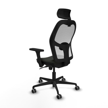 Bürostuhl mit Kopfstütze Jorquera Piqueras y Crespo 3D036G2 Schwarz