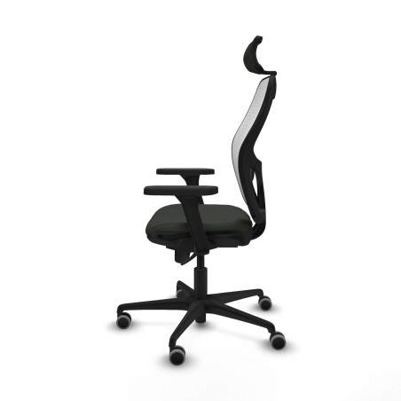 Bürostuhl mit Kopfstütze Jorquera Piqueras y Crespo 3D036G2 Schwarz