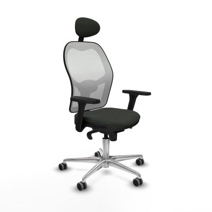 Chaise de Bureau avec Appui-tête Jorquera Piqueras y Crespo 3D086G1 N