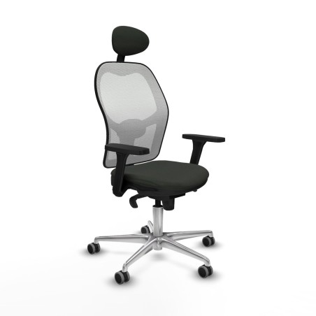 Bürostuhl mit Kopfstütze Jorquera Piqueras y Crespo 3D086G1 Schwarz