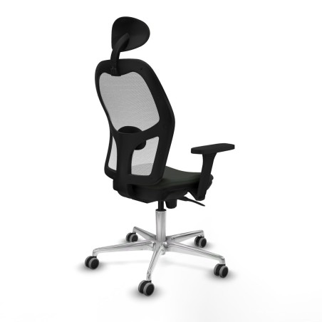 Bürostuhl mit Kopfstütze Jorquera Piqueras y Crespo 3D086G1 Schwarz