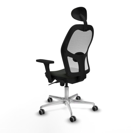 Bürostuhl mit Kopfstütze Jorquera Piqueras y Crespo 3D086G1 Schwarz