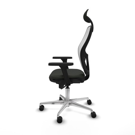 Bürostuhl mit Kopfstütze Jorquera Piqueras y Crespo 3D086N1 Schwarz