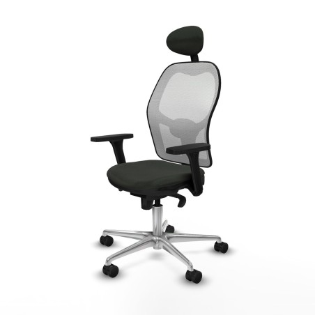 Bürostuhl mit Kopfstütze Jorquera Piqueras y Crespo 3D086N1 Schwarz