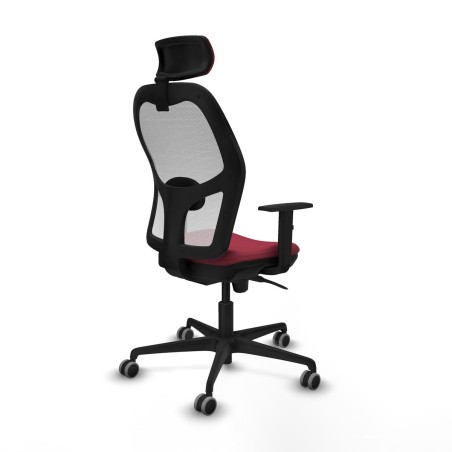 Sedia da Ufficio Piqueras y Crespo 1D036G2 Rosso Granato