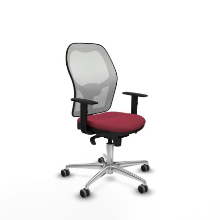 Sedia da Ufficio Piqueras y Crespo 1D086G0 Rosso Granato