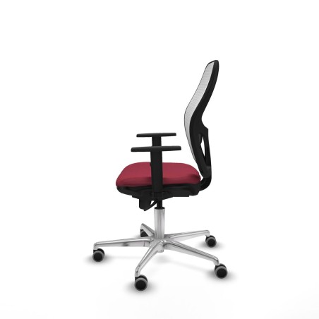 Sedia da Ufficio Piqueras y Crespo 1D086G0 Rosso Granato
