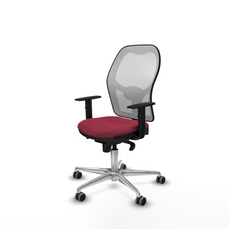 Sedia da Ufficio Piqueras y Crespo 1D086G0 Rosso Granato