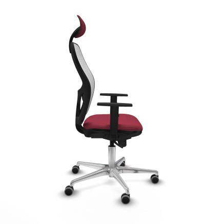 Office Chair Piqueras y Crespo 1D086G1 Maroon 2