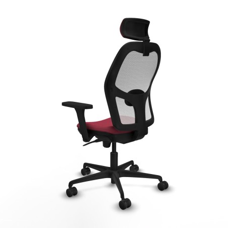 Office Chair with Headrest Jorquera Piqueras y Crespo 3D036N2 Maroon
