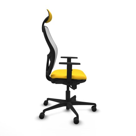 Office Chair Piqueras y Crespo 1D036N1 Yellow 2