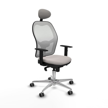 Chaise de Bureau Piqueras y Crespo 1D086G1 Blanc