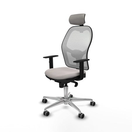 Chaise de Bureau Piqueras y Crespo 1D086G2 Blanc