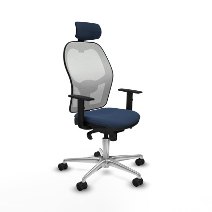 Bürostuhl Piqueras y Crespo 1D086N2 Marineblau