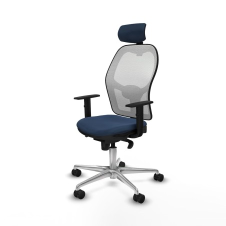Office Chair Piqueras y Crespo 1D086N2 Navy Blue