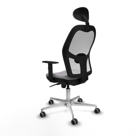 Office Chair with Headrest Jorquera Piqueras y Crespo 1D086G1 Grey