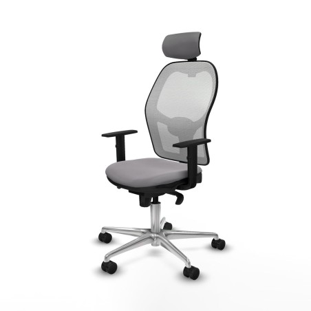 Sedia Ufficio con Poggiatesta Jorquera Piqueras y Crespo 1D086N2 Grigi